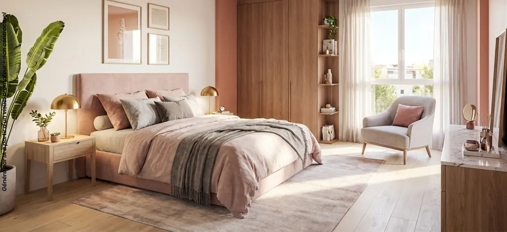 Bedrooms - Contemporary Apartments near Caen Centre