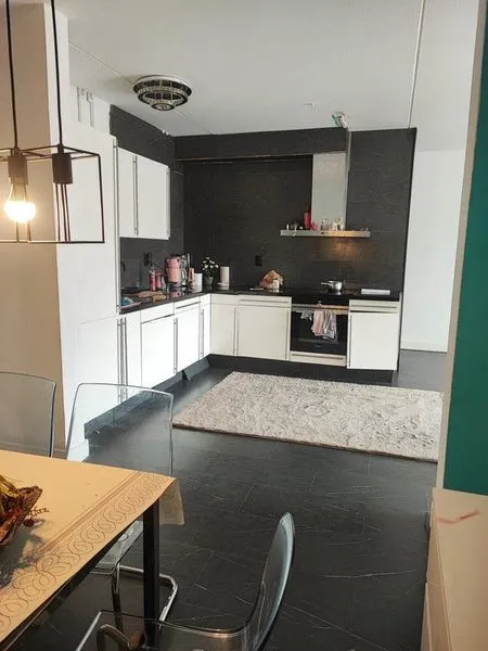 Köök - Apartment with Balcony in Amsterdam North
