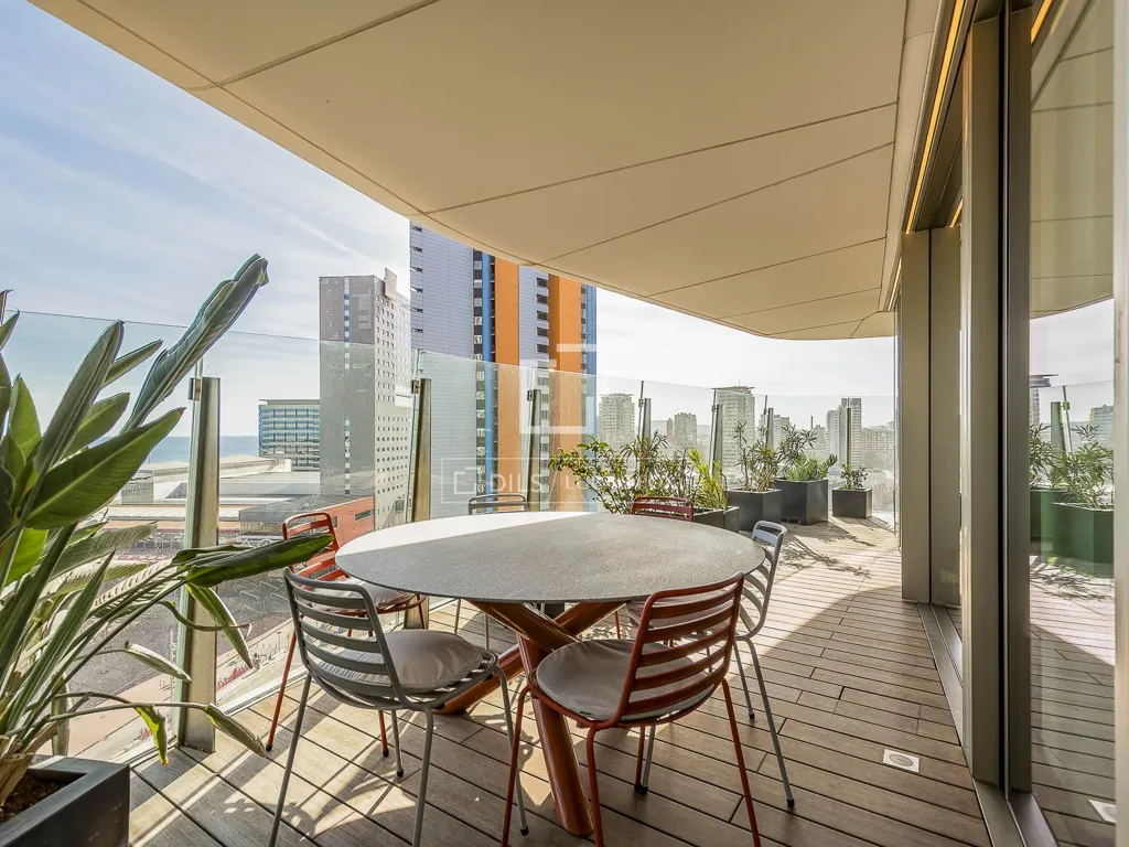 Terrass - Luxury Flat with Rooftop Pool in Diagonal Mar, Barcelona