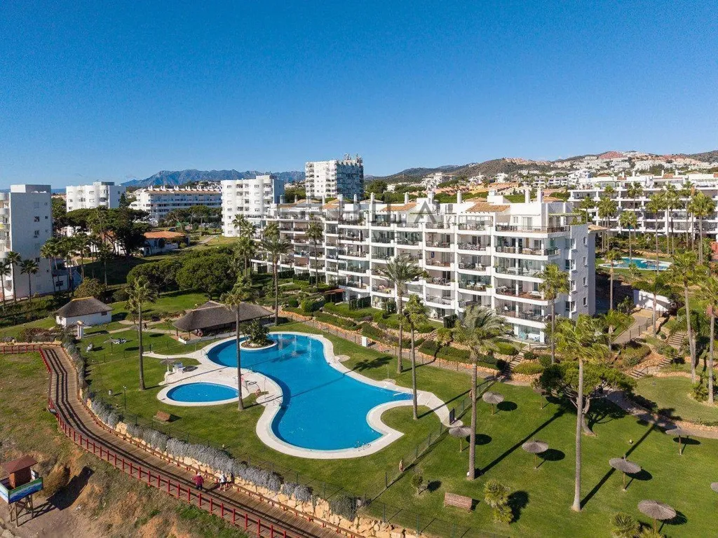 Õhuvaade - Furnished Flat with Pool in Calahonda, Mijas