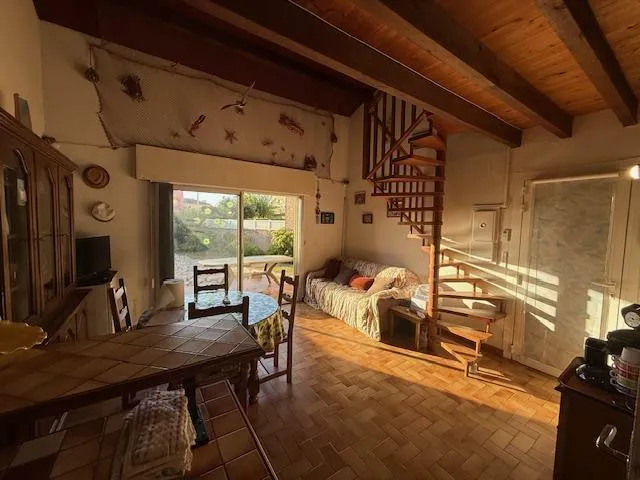 Séjour - Maison T3 + Bureau à 300 m des Plages à Valras-Plage