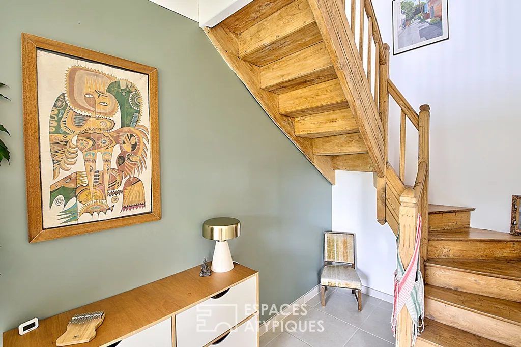 Pièces - Maison de charme avec jardin plein sud à Langueux