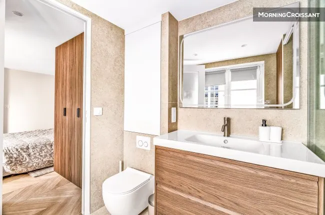 Salles de bain - Appartement Design Architecte dans le Marais