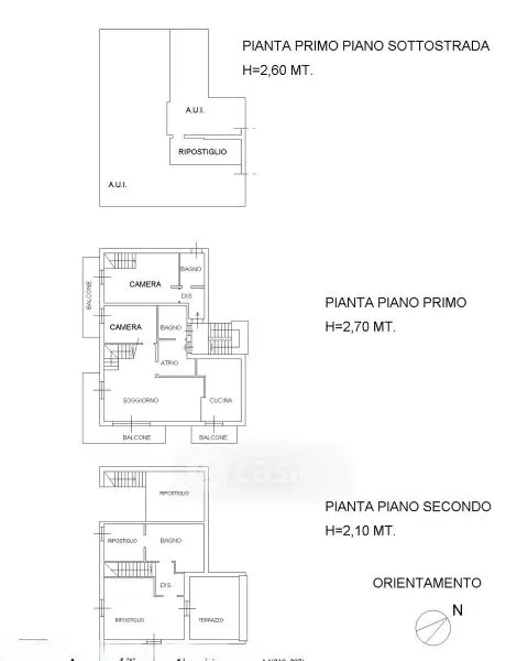 Plan - Villa with Lake View in Dongo