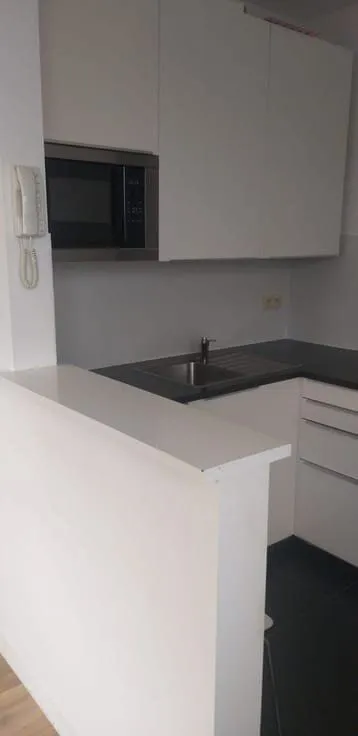 Köök - Renovated Flat with Garden in Ottignies