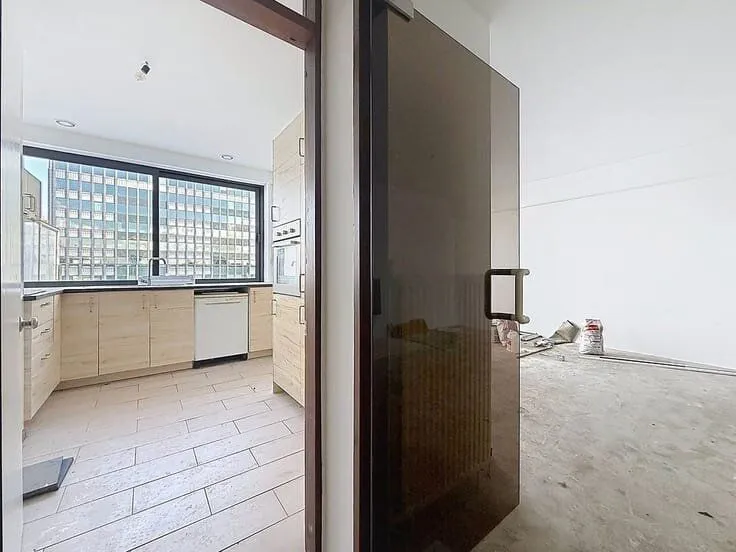 Cuisine - Appartement au Boulevard Bischoffsheim à Bruxelles