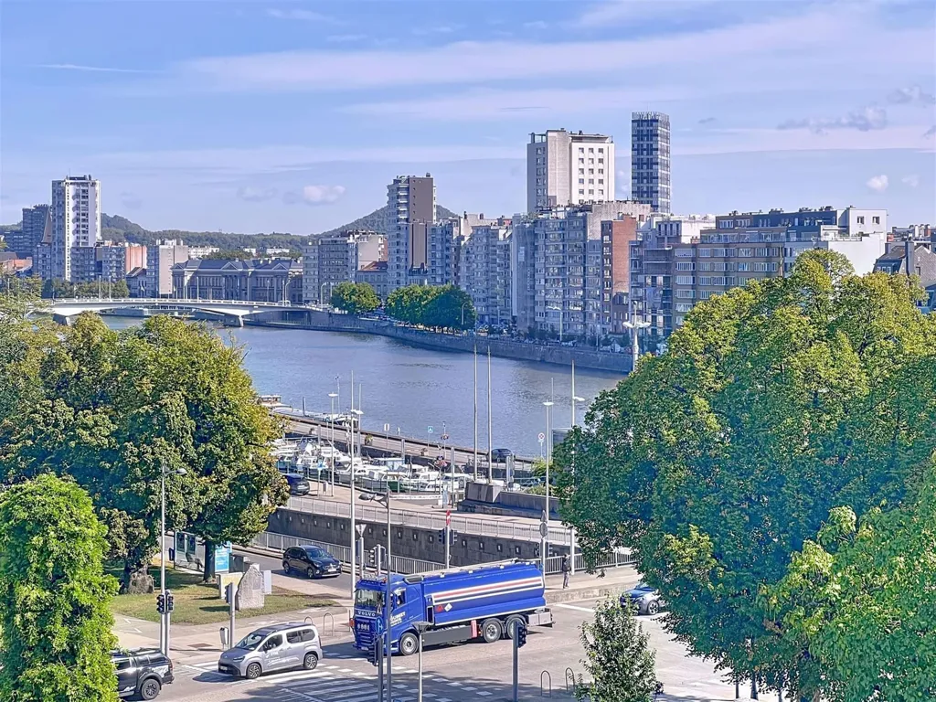 Vue aérienne - Appartement avec Vue Panoramique aux Terrasses de Liège