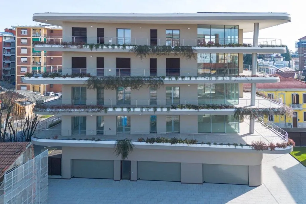 Aerial - Luxury Flat with Terrace in Busto Arsizio