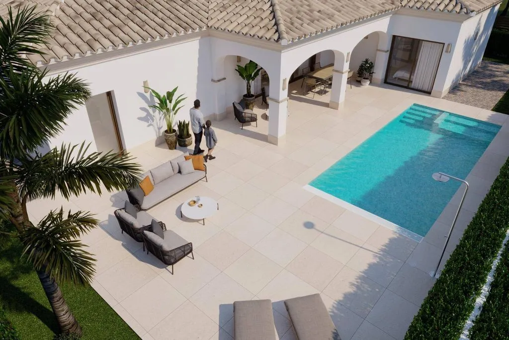 Bassein - Mediterranean Villa with Pool in San Pedro del Pinatar