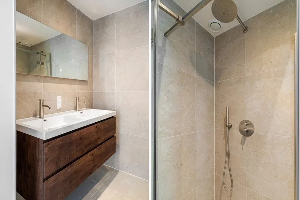 Salles de bain - Renovated Apartment with Garden in The Hague