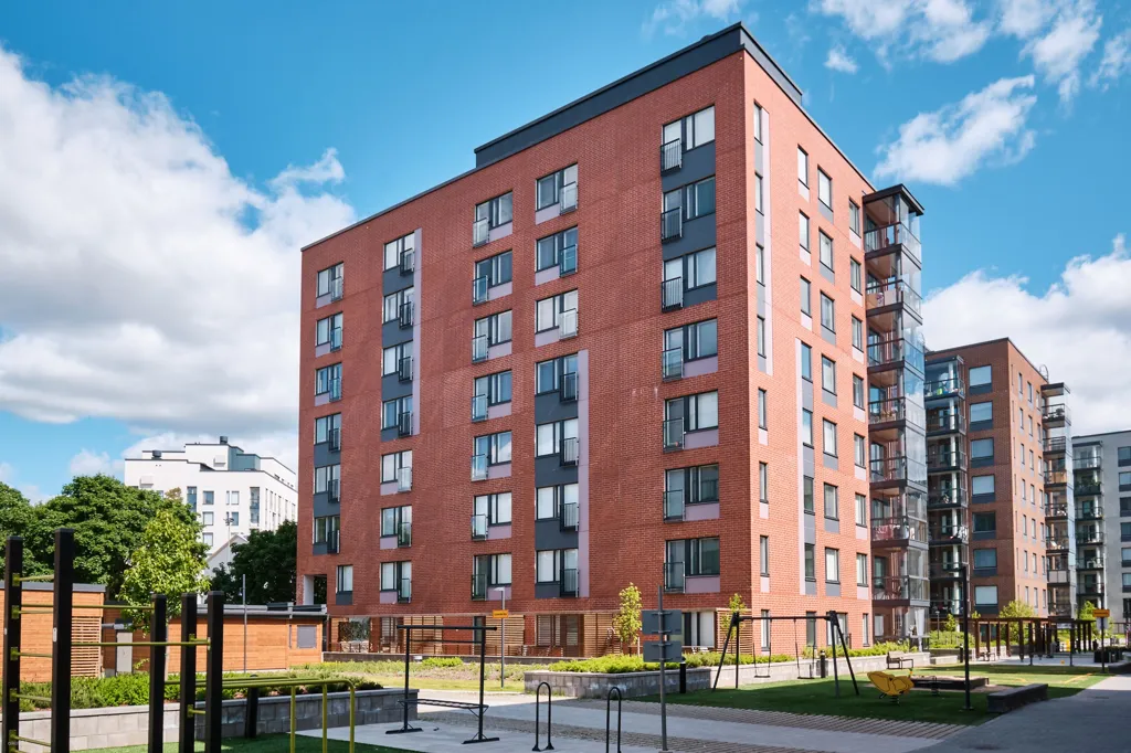 Extérieur - 1-Bedroom Flat with French Balcony in Vantaa