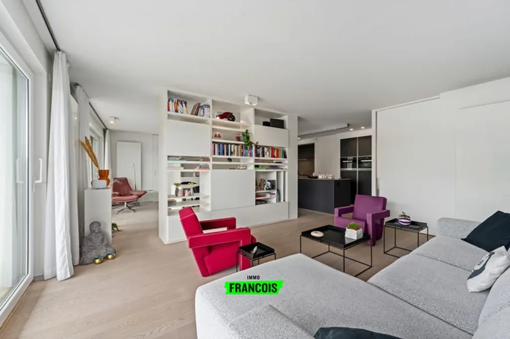 Séjour - Appartement Luxueux avec Terrasse à Wenduine