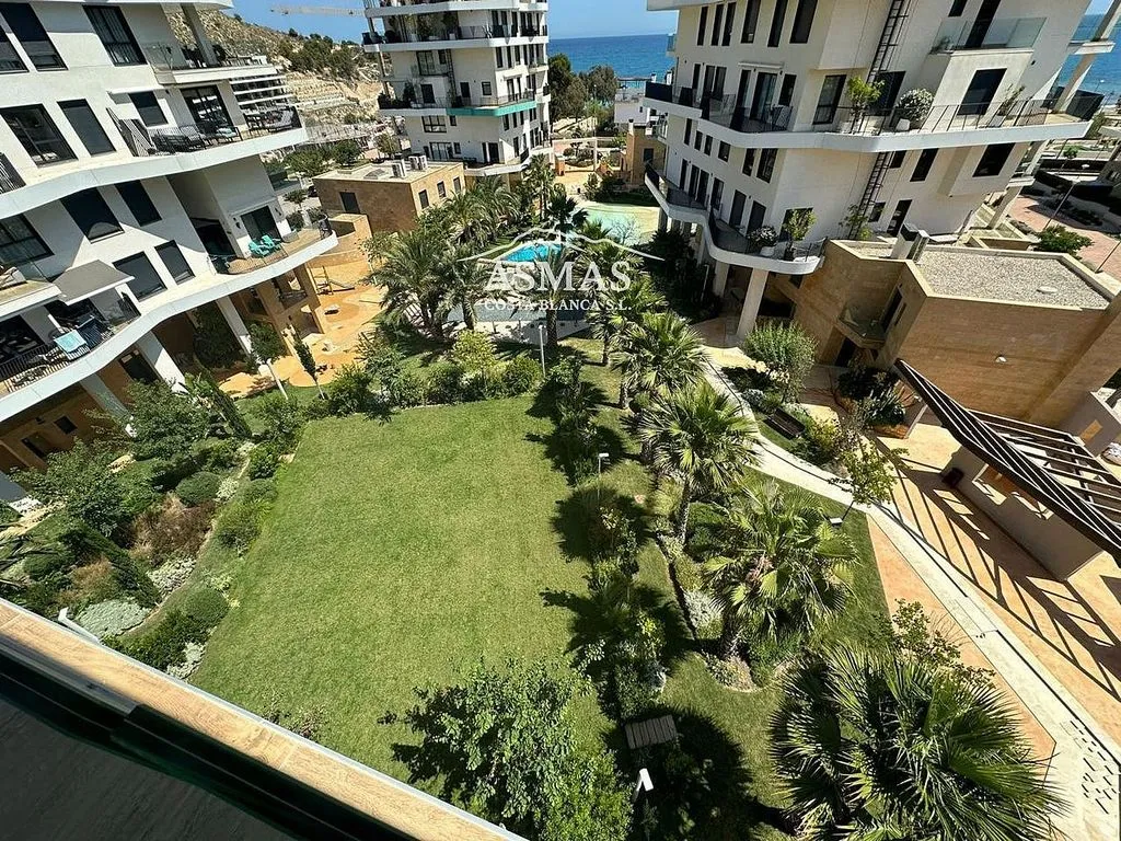 Õhuvaade - Seafront Apartment with Pool in Villajoyosa