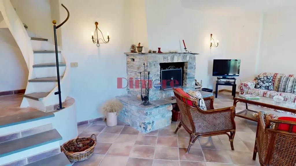 Séjour - Restored Stone Villa with Open Valley View in Casanova Lerrone