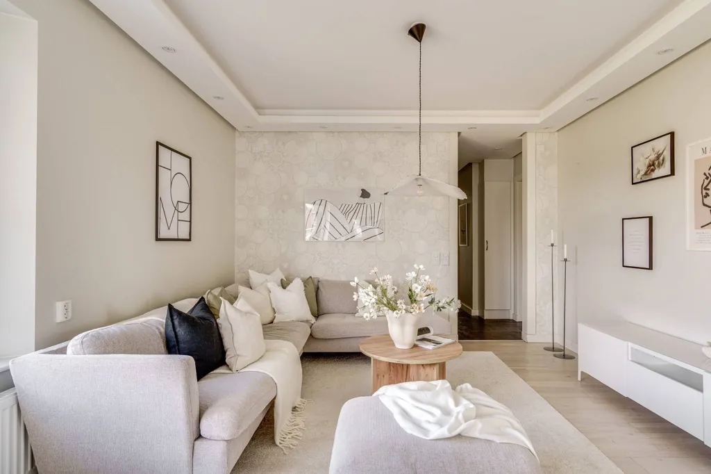 Soggiorno - Apartment with Balcony in Örebro