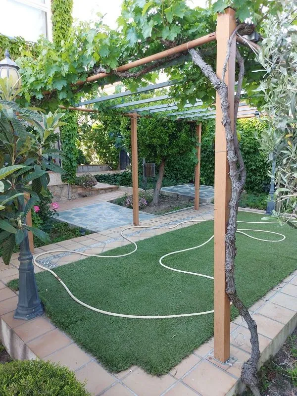 Jardin - Chalet with Pool in Navas del Rey