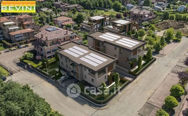 Vue aérienne - Modern Trilocale with Terrace in Castelnuovo Rangone