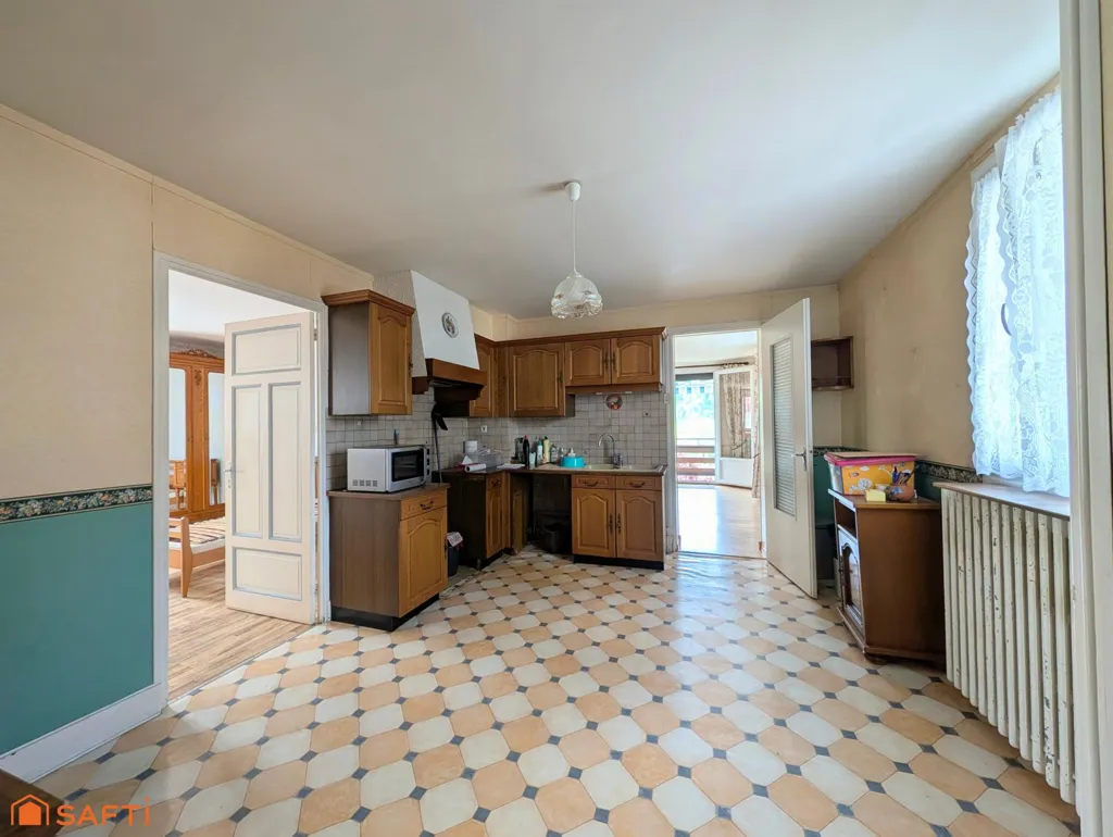 Cucina - Detached House with Valley View in Morbier