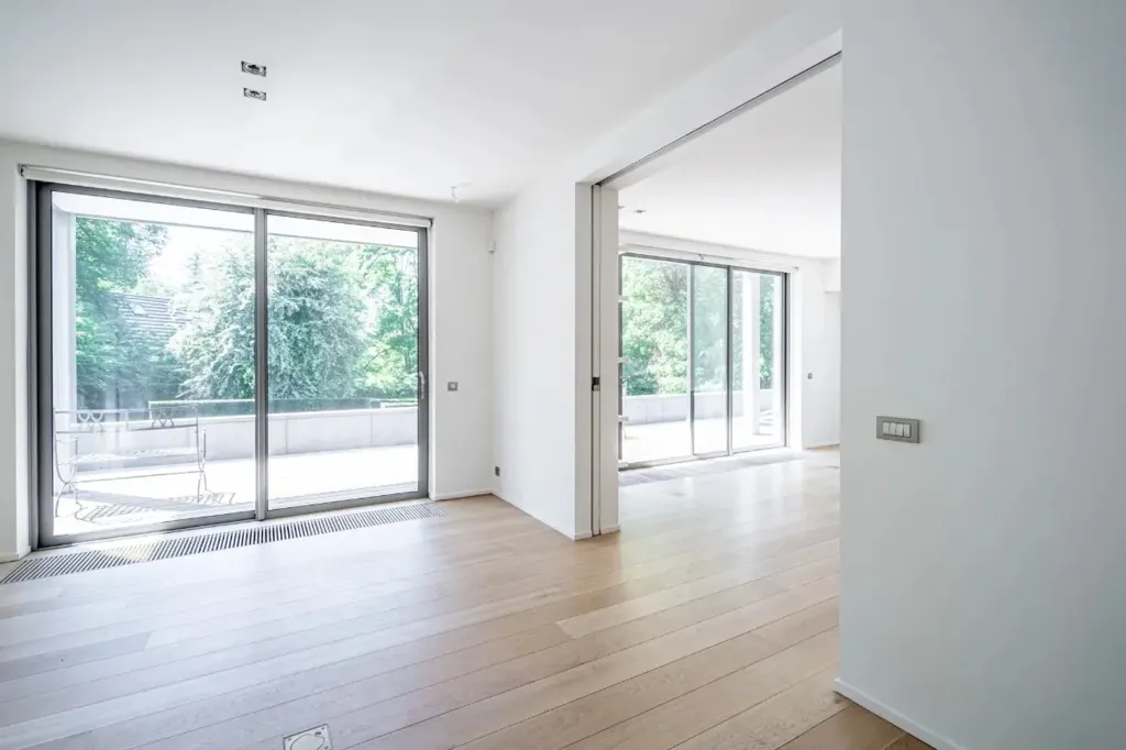 Living Room - Contemporary Villa with Pool in Uccle