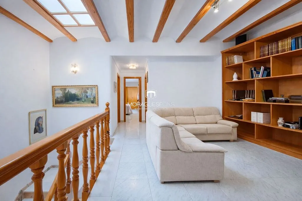 Séjour - Townhouse with Garage in Teulada Historic Centre