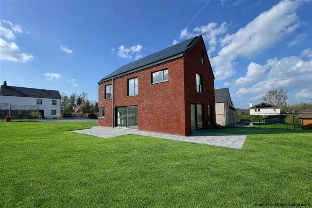 Extérieur - Villa Basse Énergie avec Jardin à Limal