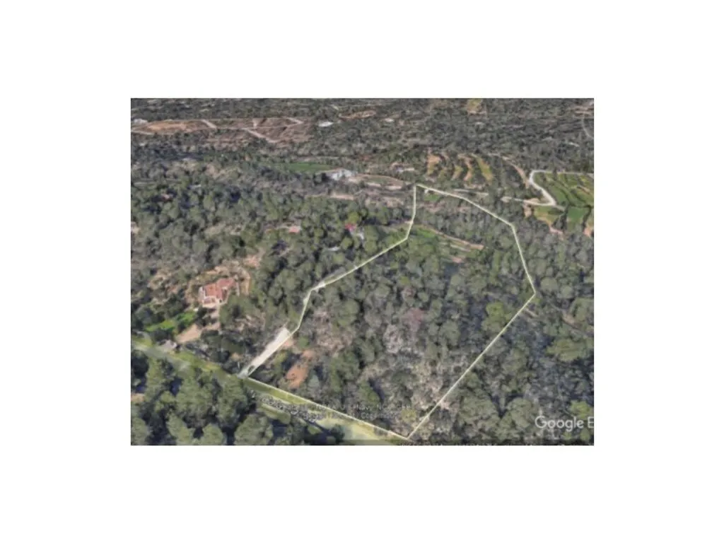 Vue aérienne - Development Land with Sea Views near Cala Tarida