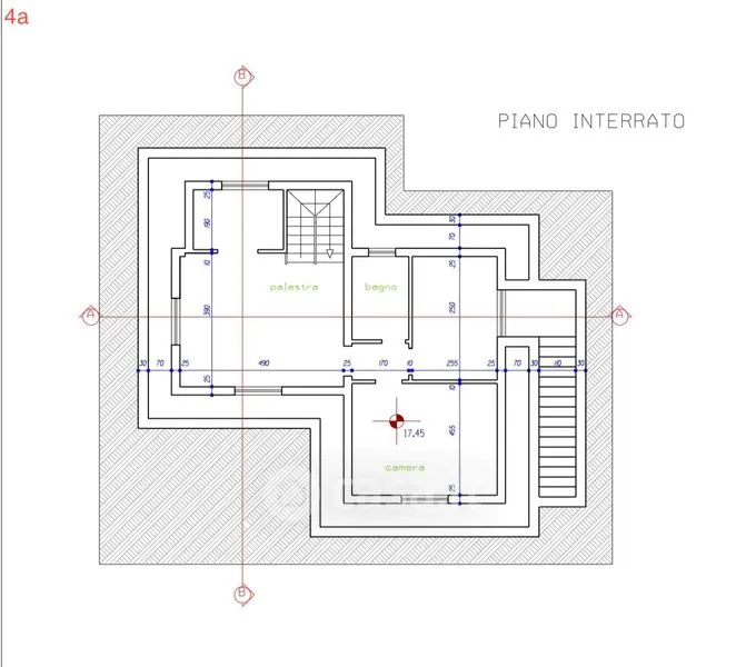 Planimetria - Villa with Balcony in Ospedaletti