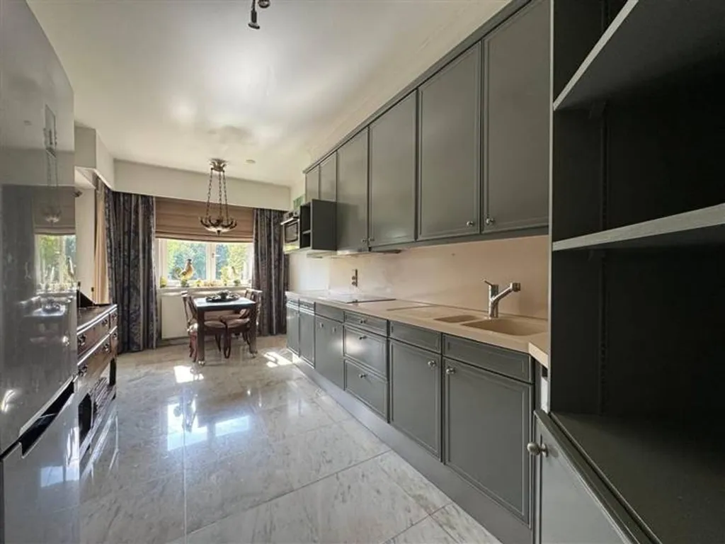 Cuisine - Appartement Villa-Remplaçant avec Vue sur le Domaine à Schoten