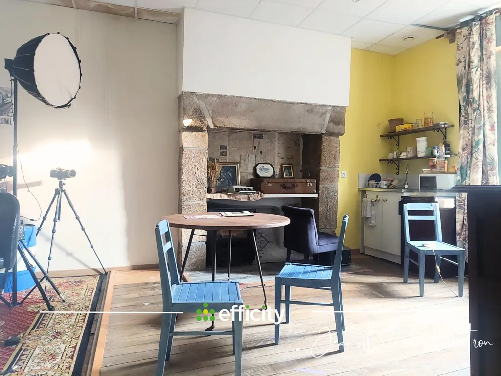 Salle à manger - Appartement de Charme avec Locataire au Centre de Guingamp
