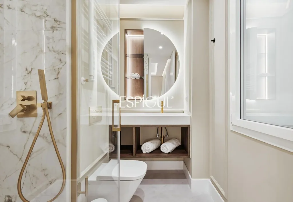 Salles de bain - Appartement 3 pièces à Madrid