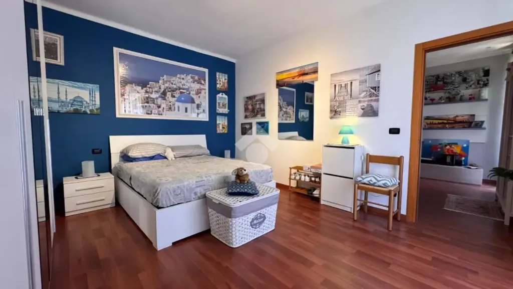 Bedrooms - Rusticated Two-Bedroom Apartment in Bari