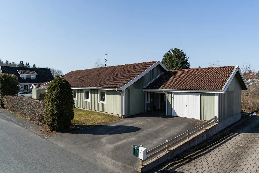 Õhuvaade - Duplex with Garden in Tenhult