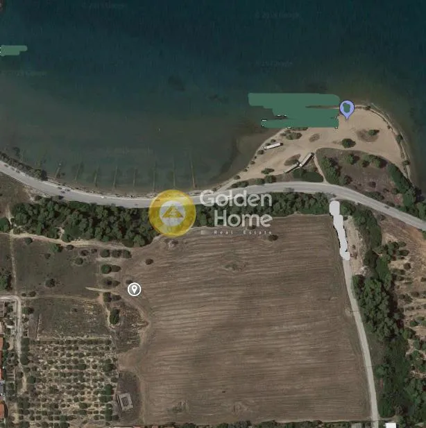 Õhuvaade - Amphitheatre-Style Plot with Sea View in Oinofyta