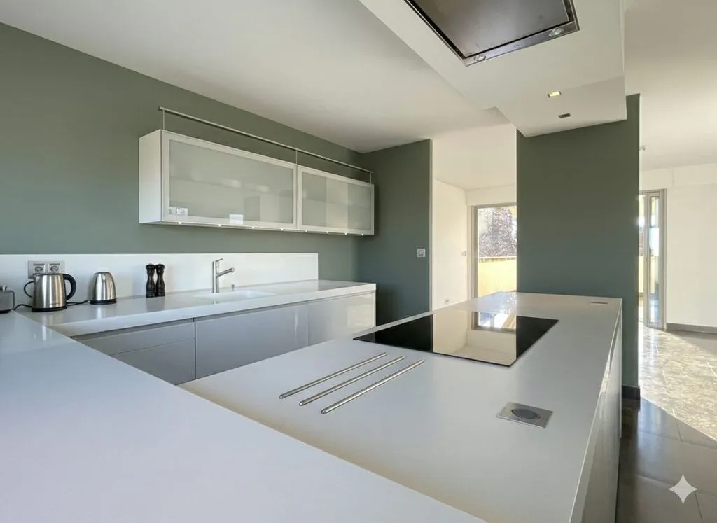 Köök - Luxury Flat with Energy Efficiency in Nîmes