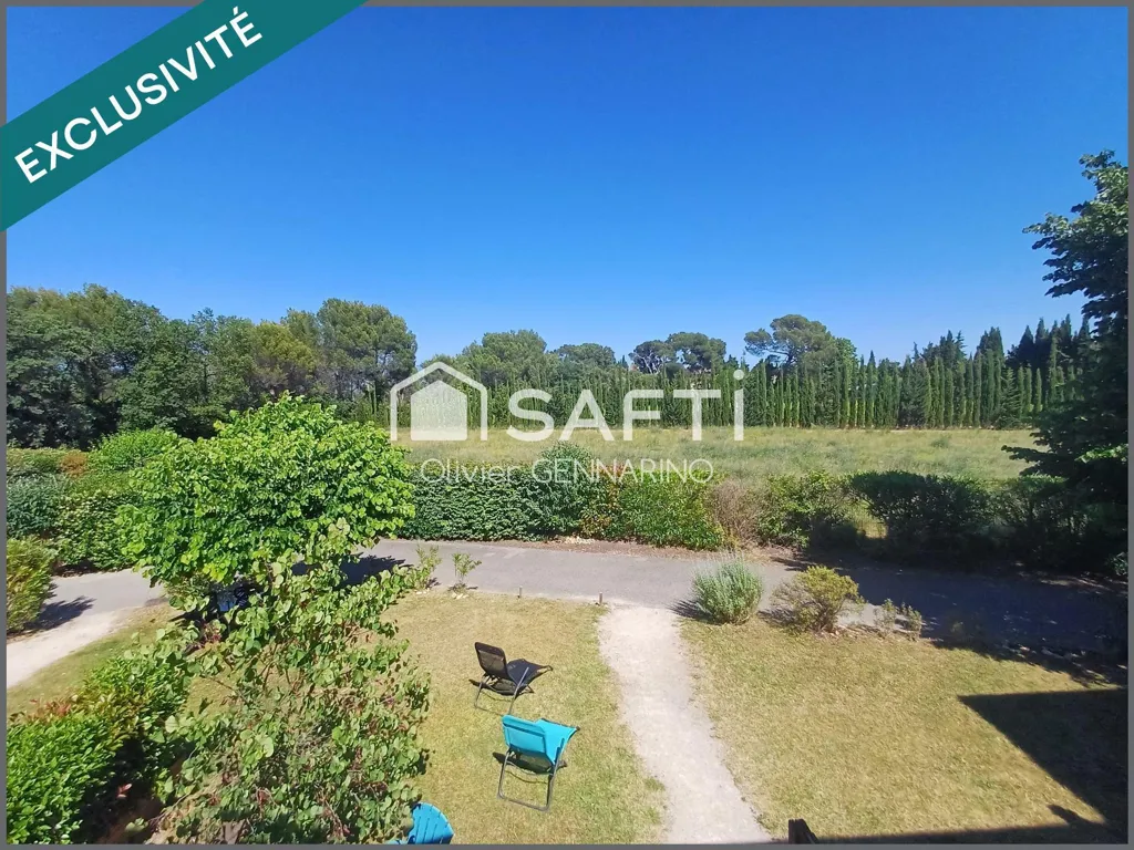 Garden - Climatised Bastidon with Pool near Mont-Ventoux