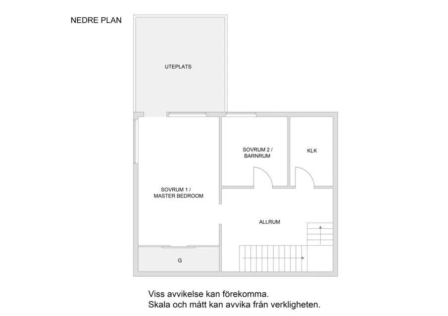 Plan - Unique Apartment with Terrace in Kista