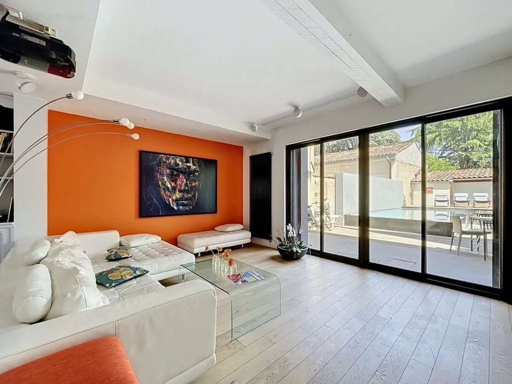 Séjour - Maison de Ville avec Piscine au Quartier Lalande à Toulouse
