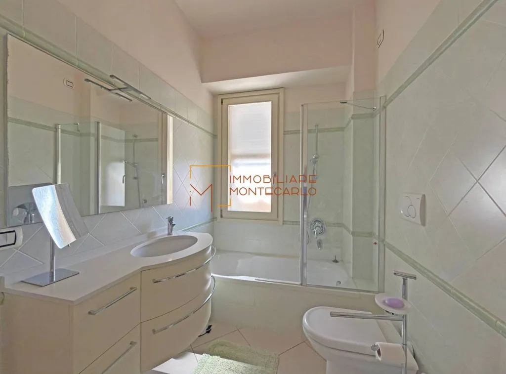 Salles de bain - Central Trilocale with Sea View in Bordighera