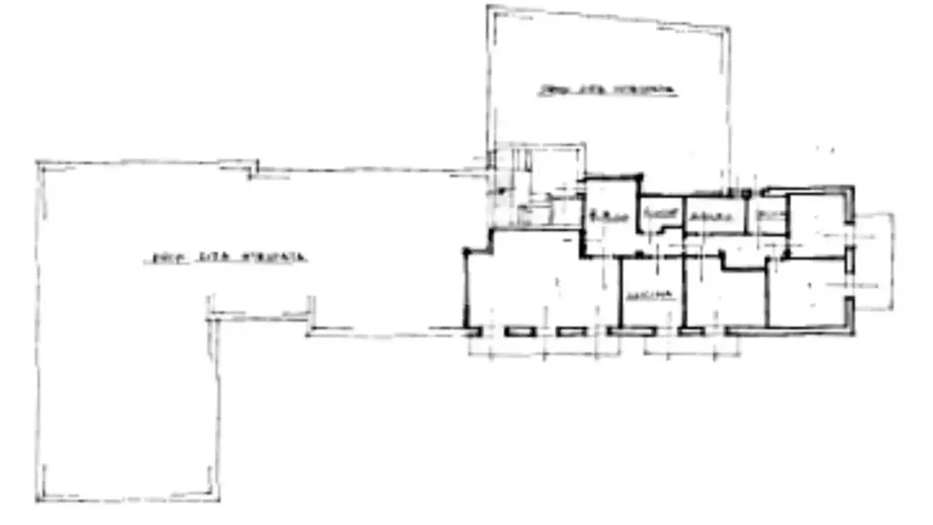 Plan - Apartment with Balcony and Garden in Brescia