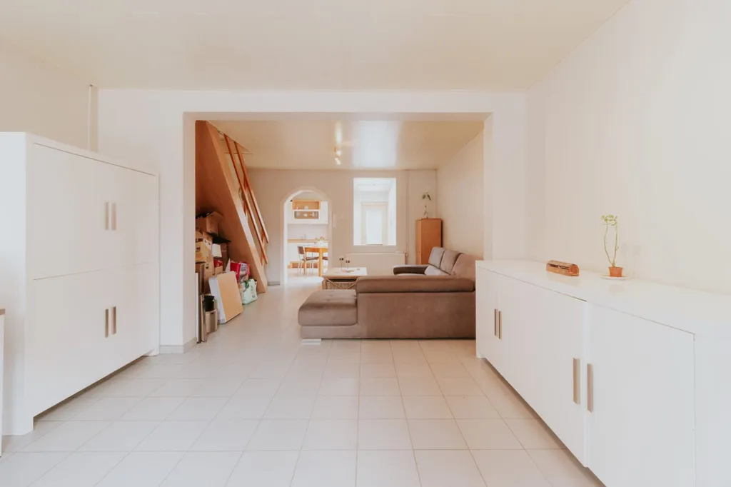 Cuisine - Maison avec Jardin Urbain à Renaix