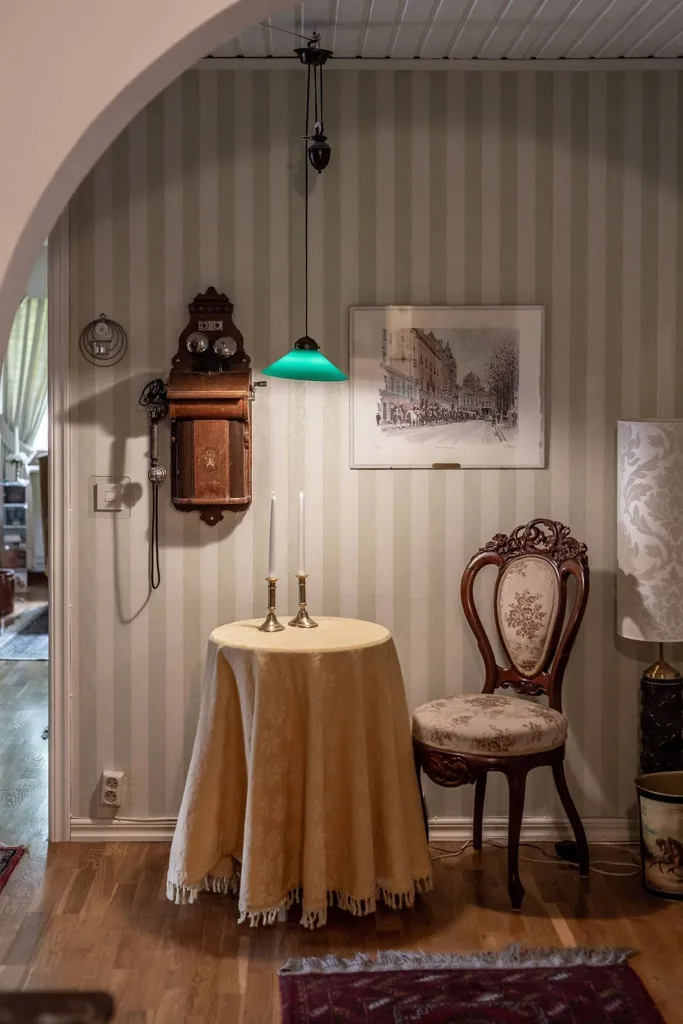 Sala da pranzo - Apartment with Two Balconies in Norrköping