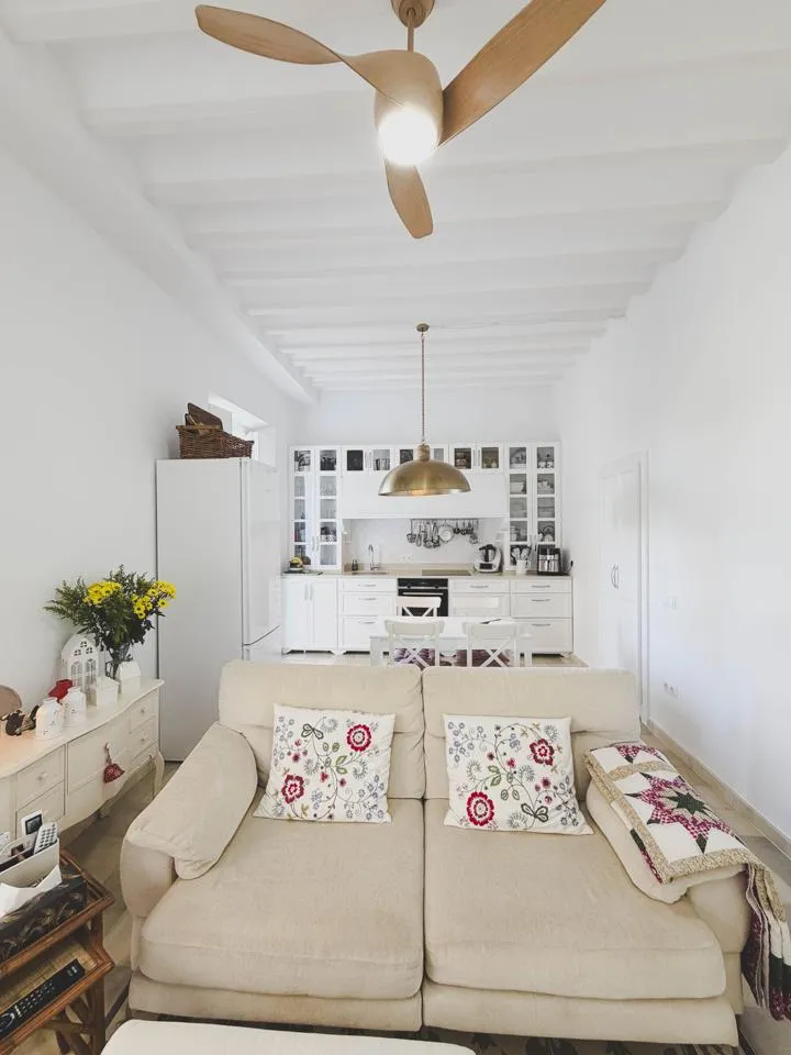 Séjour - Historic Flat with Balcony in Plaza España