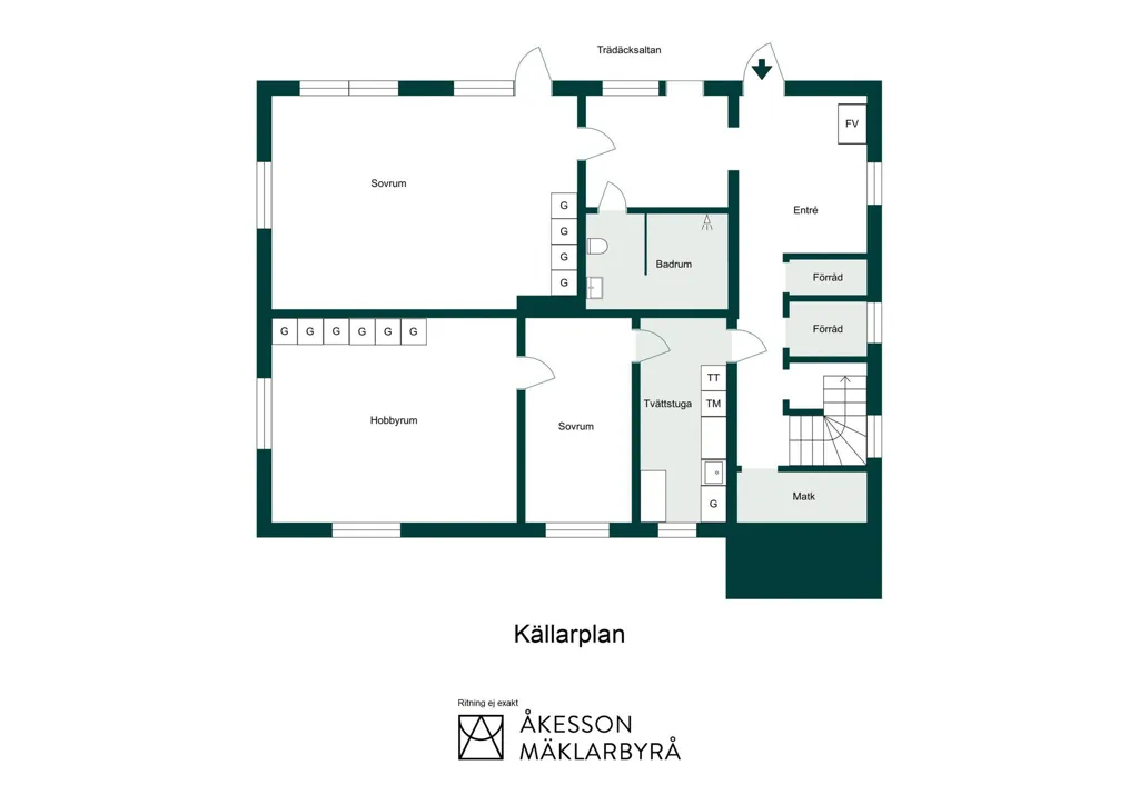10-toaline maja asukohas Växjö kommun