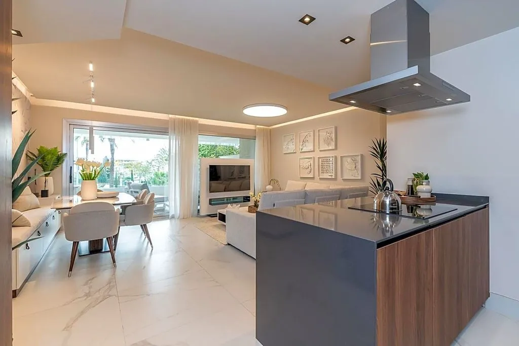 Köök - Luxury Flat with Pool in Marbella