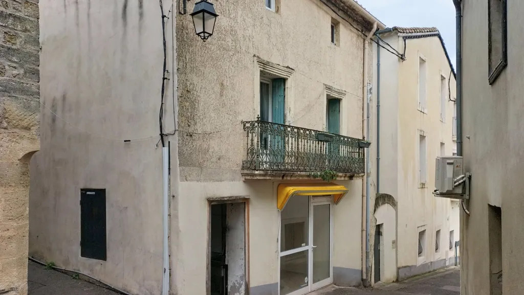 Exterior - Mixed-Use House in Fabrègues Village Centre