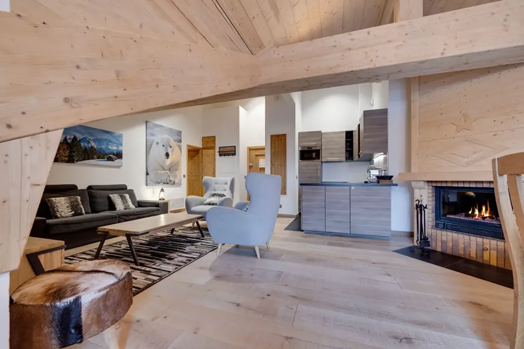Elutuba - Luxury 2-Bed Flat with Balcony in Les Arcs