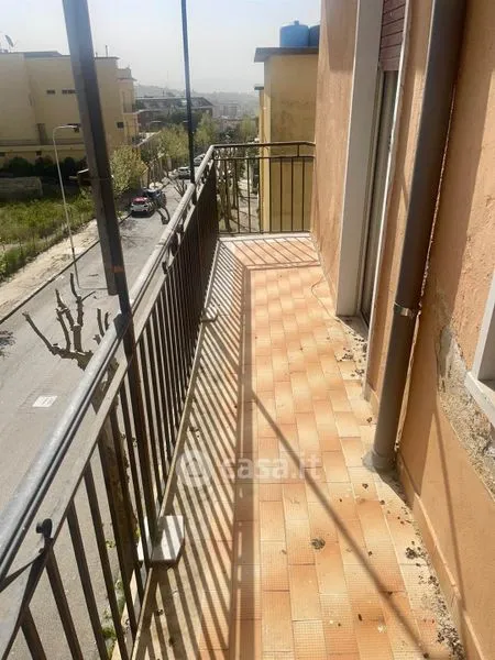 Balcon - Three-bedroom Apartment in Cristo Re, San Cataldo