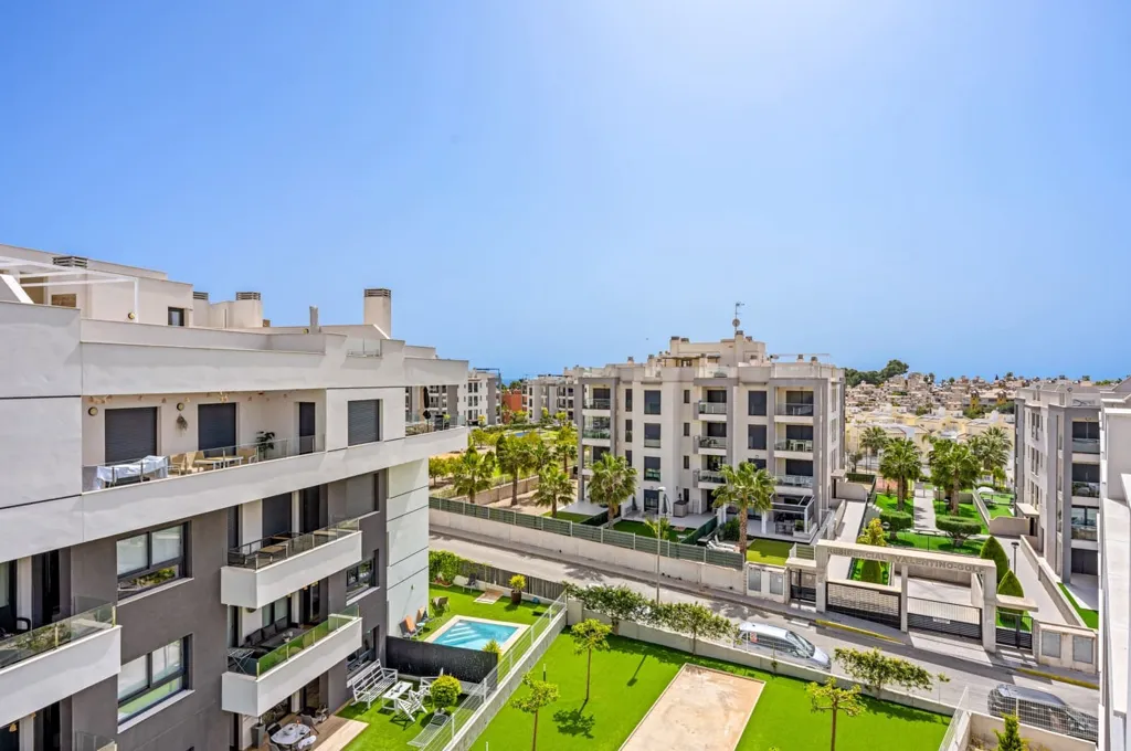 Vue aérienne - Penthouse with Terrace in Villamartin, Alicante