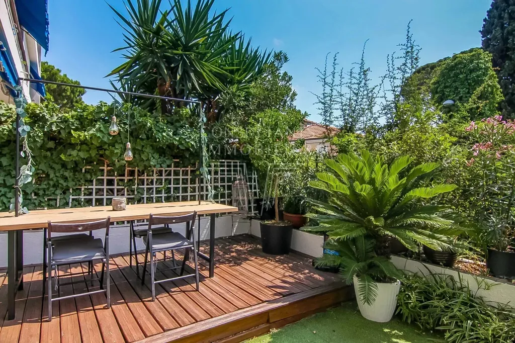 Terrasse - Appartement de Deux Suites avec Jardin à Cimiez, Nice