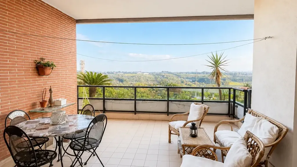 Balcon - Penthouse with Terrace in Rome
